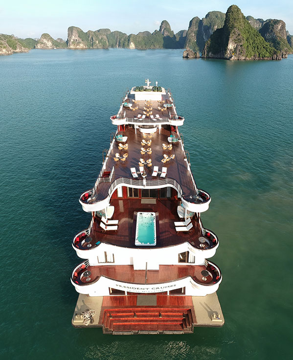 The President Distinction - halong bay tour